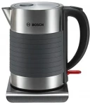 Bosch | TWK7S05 | Standard virdulys | 2200 W | 1.7 L | Nerūdijantis plienas/Plastic | 360° rotational base | Pilkas