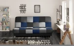 Sofa NORE Cayo, pilka/mėlyna