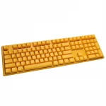 Ducky One 3 geltona žaidimų klaviatūra, RGB LED – MX juoda