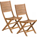 2-jų kėdžių komplektas Easy by Fieldmann, rudas