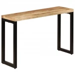 Konsolinis staliukas, 120x35x76cm, rudas/juodas