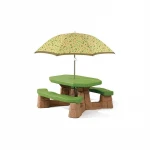 STEP2 Stalas - Pikniko stalas su skėčiu