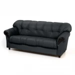 Sofa-lova Rosa 3S N, juoda