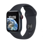 Išmanusis laikrodis Apple Watch SE (2nd Gen) GPS + Cellular, 40 mm, "Midnight" spalvos aliuminio korpusas su "Midnight" spalvos sportiniu dirželiu