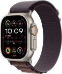 Išmanusis laikrodis Apple Watch Ultra 2 GPS + Cellular, 49 mm, Titano spalvos korpusas su "Indigo" spalvos alpine dirželiu - M