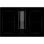 CATA | IAS 770 | Induction hob with built-in hood | Number of burners/cooking zones 4 | Touch | Timer | Black