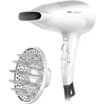 Braun | Hair Dryer | HD385 | 2000 W | Number of temperature settings 3 | Ionic function | Diffuser nozzle | White