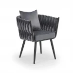 Fotelis AVATAR 2 leisure armchair pilkas/ juodas