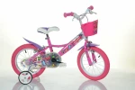 Dviratukas vaikams Bimbo Bike 14" Girl Butterfly, rožinis