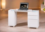 Transformuojamas kompiuterinis stalas - komoda Laptop Office, baltas