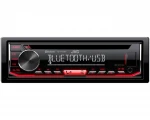 JVC Automagnetola nešiojamas stereo automobilis KENWOOD KD-T702BT (Bluetooth, CD + USB + AUX)
