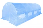 Arkinis šiltnamis MĖLYNAS su orlaidėmis 250x800-20m2 (Mėlynas)