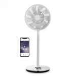 Ventiliatorius Duux | Smart Fan | Whisper Flex | Stand Fan | Baltas | Diameter 34 cm | Greičių skaičius 26 | Oscillation | 3-27 W | Yes | Timer