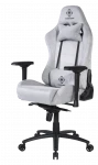 Žaidimų kėdė Deltaco DC440 iš minkšto Alcantara audinio Gaming Chair, Pilka