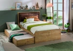 Kalune Design Ištraukiama lova Mocha Pull-Out Bed (90X190)
