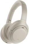 Belaidės ausinės Sony WH-1000XM4, sidabrinės
