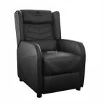 Žaidimų kėdė-fotelis Deltaco DC420 PU Leather, Recliner Gaming Chair, Juoda