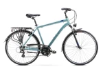 Miesto/trekingo dviratis Romet Wagant 1 28" 2022, mėlynas