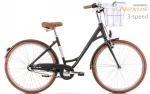 Miesto dviratis Romet Pop Art Eco 28" Alu 2022, juodas