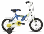 Dviratukas vaikams Bimbo Bike 12" Game, mėlynas/baltas