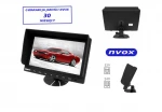Automagnetola Automobilio monitorius arba laisvai pastatomas 9 colių LCD su 2 kamerų palaikymu 4PIN 12V 24V ... (NVOX H