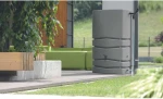 Aqua Tower Rainwater Tank - Gray 350 l. IDTC350-429U Prosperplast
