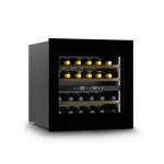 Caso | Wine Cooler | WineDeluxe WD 24 | Energy efficiency class F | Built-in | Bottles capacity 24 | Cooling type | Juodas