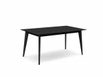 Išskleidžiamas stalas Windsor & Co Royal, 120x80 cm, juodas