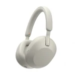 Belaidės ausinės Sony WH-1000XM5 su triukšmo slopinimo technologija, Sidabrinės