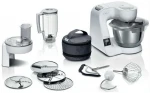 Bosch Virtuvinis kombainas su svarstyklėmis, MUM5, 1000 W, baltos/sidabrinės spalvos (MUM5X220)