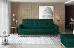 Sofa NORE Selene 03, tamsiai žalia