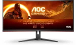 Žaidimų monitorius AOC CU34G2XE/BK, 34", UWQHD (3440x1440), 21:9, VA, 144 Hz, 1 ms
