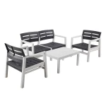 Lauko baldų komplektas Ipae Pro Garden Sodo baldų komplektas SURABAYA table, bench, 2 chairs