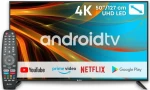 Televizorius eSTAR Android TV 50"/127cm 4K UHD LEDTV50A1T2